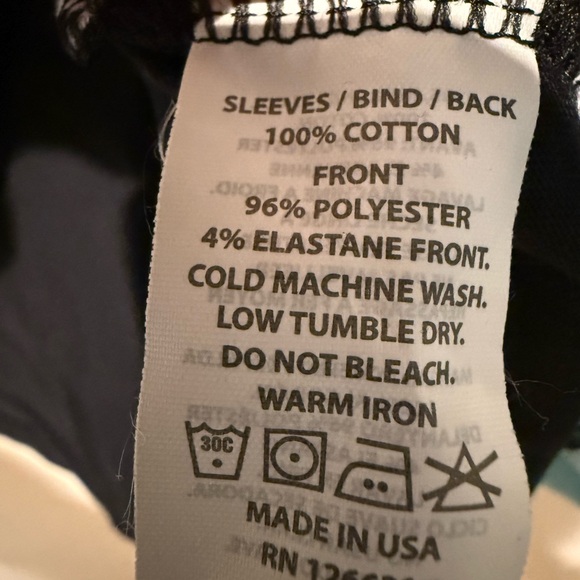 Watercolor Labyrinth Graphic T-Shirt Dress Made in USA - Picture 6 of 6